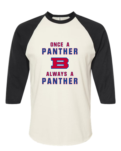 Bartlett Panthers Once A Women's Baseball T-Shirt