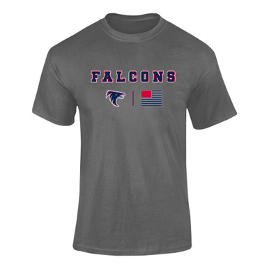 Clear Lake Falcons Team Colors Flag Men's Premium SS T-Shirt