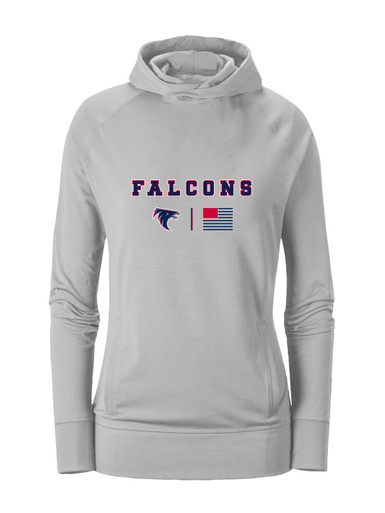 Clear Lake Falcons Team Colors Flag Women's Hoodie