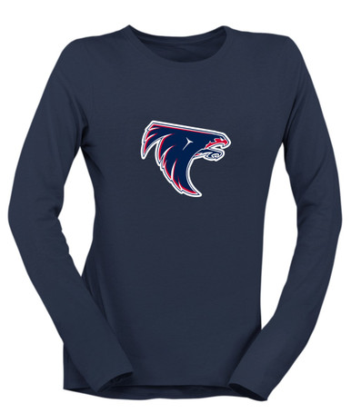 Clear Lake Falcons Mascot #1 Women's Premium LS T-Shirt