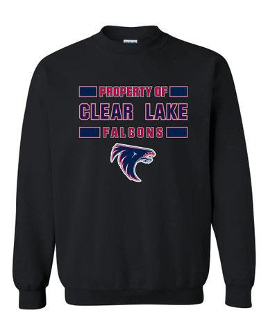 Clear Lake Falcons Property Of Men's Sweatshirt