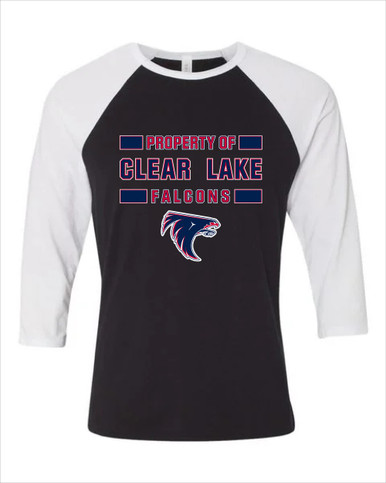 Clear Lake Falcons Property Of Men's Baseball T-Shirt