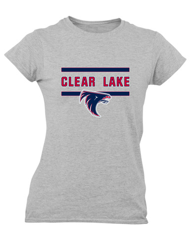 Clear Lake Falcons Mascot #4 Women's SS T-Shirt