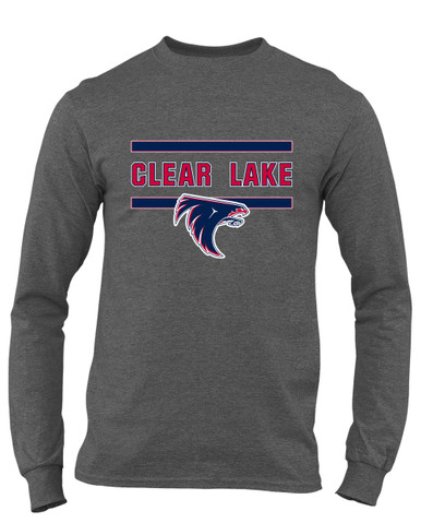 Clear Lake Falcons Mascot #4 Men's Premium LS T-Shirt