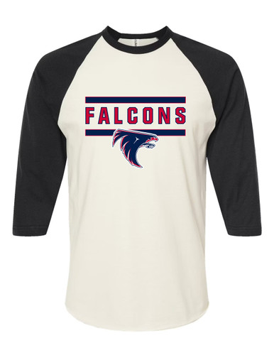 Clear Lake Falcons Mascot #5 Women's Baseball T-Shirt
