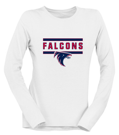 Clear Lake Falcons Mascot #5 Women's Premium LS T-Shirt