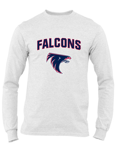 Clear Lake Falcons Mascot #6 Men's LS T-Shirt