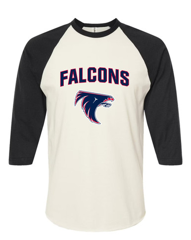 Clear Lake Falcons Mascot #6 Men's Baseball T-Shirt
