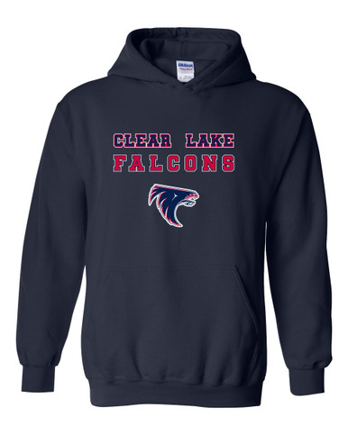Clear Lake Falcons Spirit Men's Hoodie