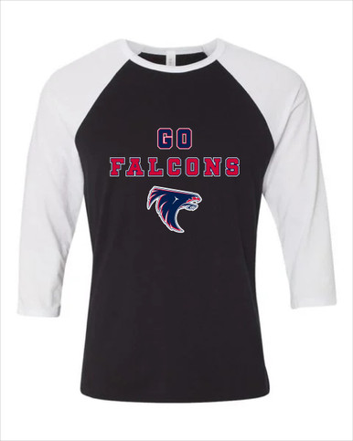 Clear Lake Falcons Go Team Women's Baseball T-Shirt