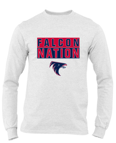 Clear Lake Falcons Nation #1 Men's Premium LS T-Shirt