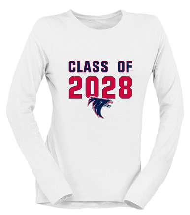 Clear Lake Falcons Class of 2028 Women's Premium LS T-Shirt