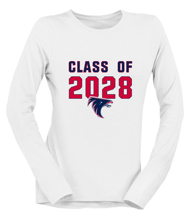 Clear Lake Falcons Class of 2028 Women's LS T-Shirt