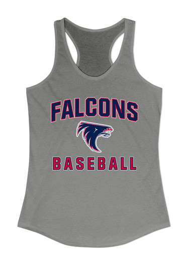 Clear Lake Falcons Baseball #1 Women's Tank Top