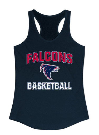 Clear Lake Falcons Basketball #1 Women's Tank Top