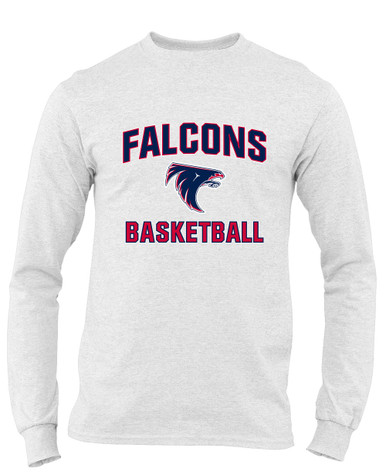 Clear Lake Falcons Basketball #1 Men's Premium LS T-Shirt