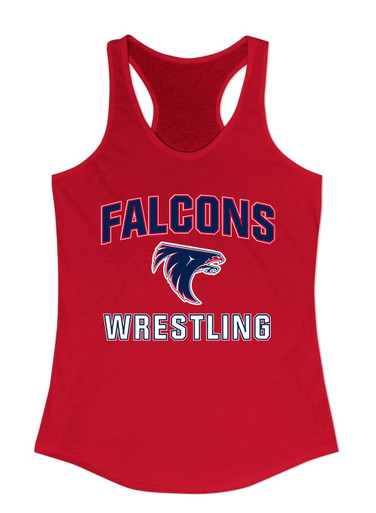 Clear Lake Falcons Wrestling Women's Tank Top