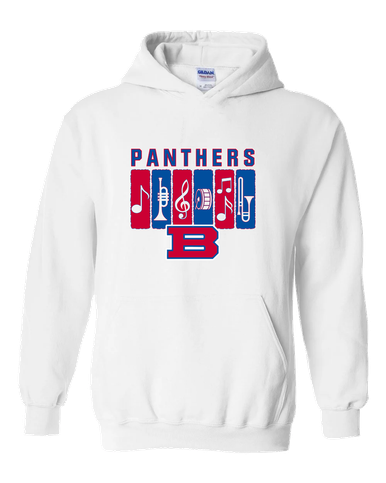 Bartlett Panthers Band # 2 Men's Hoodie