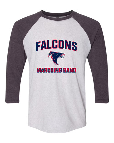 Clear Lake Falcons Marching Band Women's Baseball T-Shirt