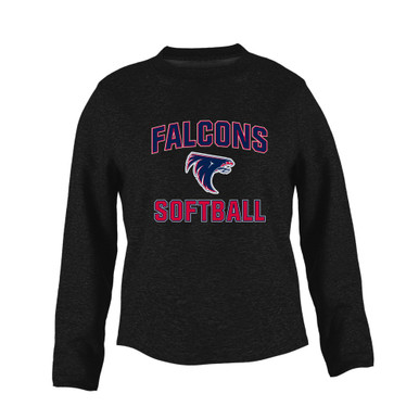 Clear Lake Falcons Softball #1 Women's Sweatshirt
