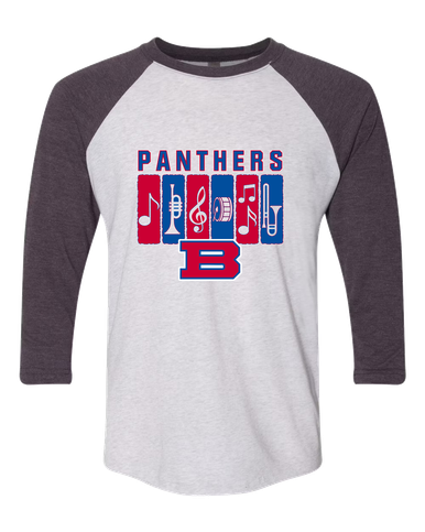 Bartlett Panthers Band # 2 Women's Baseball T-Shirt