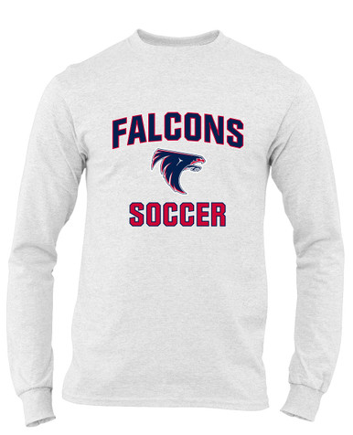Clear Lake Falcons Soccer #1 Men's Premium LS T-Shirt