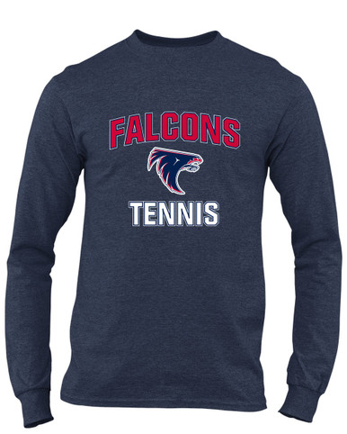 Clear Lake Falcons Tennis Men's Premium LS T-Shirt