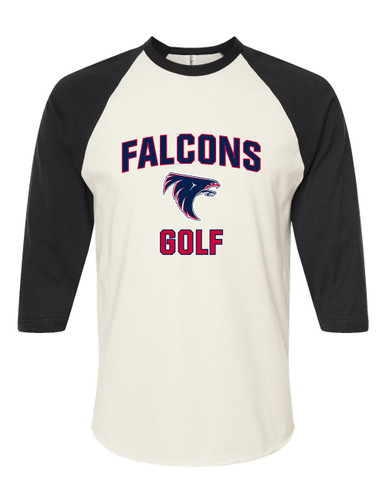 Clear Lake Falcons Golf Women's Baseball T-Shirt