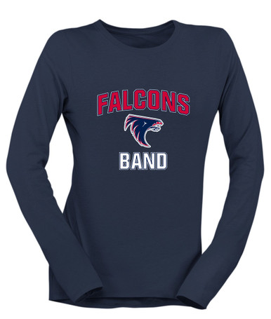 Clear Lake Falcons Band # 1 Women's LS T-Shirt