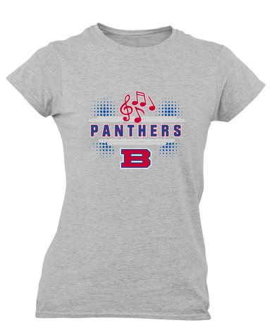 Bartlett Panthers Band # 3 Women's Premium SS T-Shirt