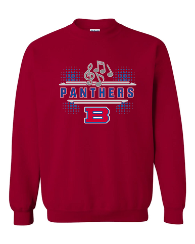 Bartlett Panthers Band # 3 Men's Sweatshirt