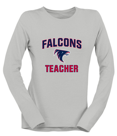 Clear Lake Falcons Teacher Women's Premium LS T-Shirt