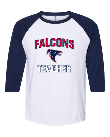 Clear Lake Falcons Teacher Men's Baseball T-Shirt