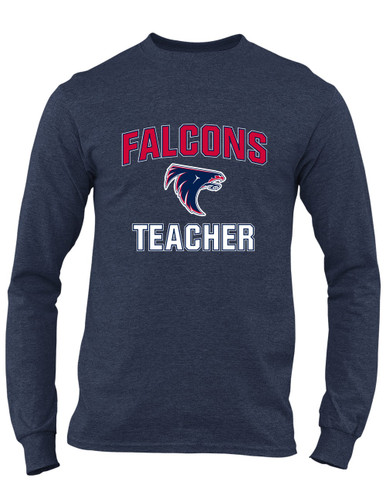 Clear Lake Falcons Teacher Men's LS T-Shirt