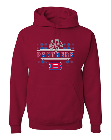 Bartlett Panthers Band # 3 Men's Premium Hoodie