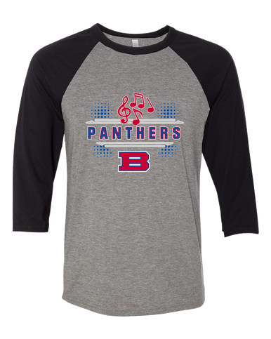 Bartlett Panthers Band # 3 Women's Baseball T-Shirt