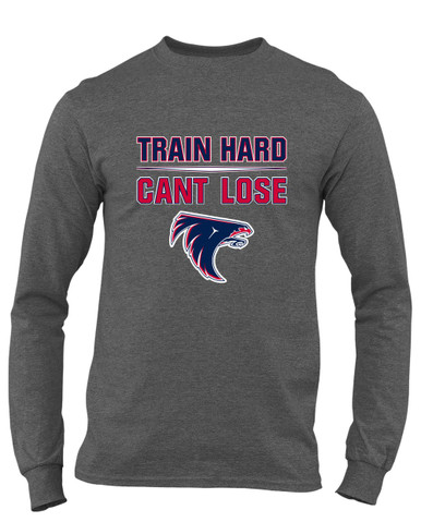 Clear Lake Falcons Train Hard, Can't Lose Men's Premium LS T-Shirt