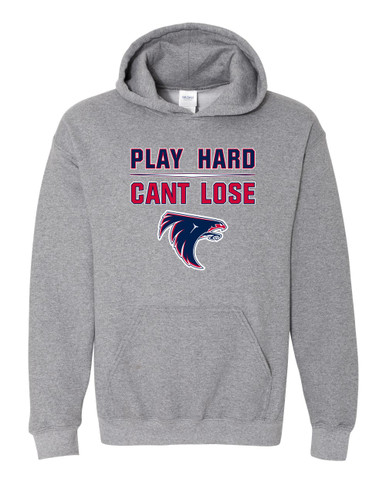 Clear Lake Falcons Play Hard, Can't Lose Men's Hoodie