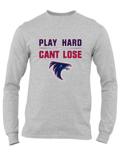 Clear Lake Falcons Play Hard, Can't Lose Men's Premium LS T-Shirt