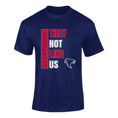 Clear Lake Falcons They Not Like Us #1 Men's Premium SS T-Shirt