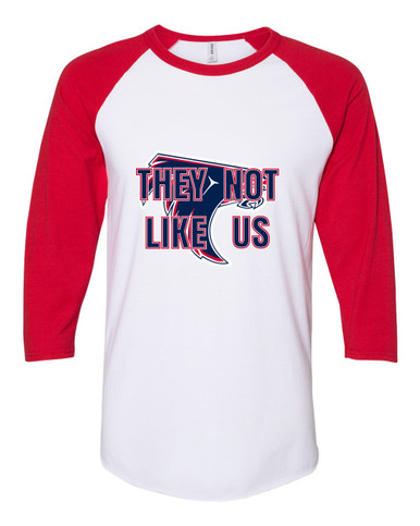 Clear Lake Falcons They Not Like Us #2 Men's Baseball T-Shirt