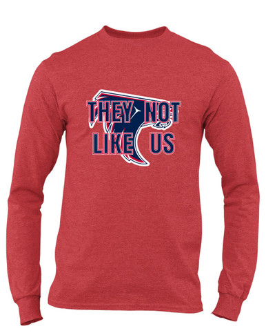 Clear Lake Falcons They Not Like Us #2 Men's Premium LS T-Shirt