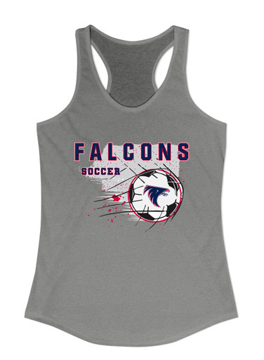 Clear Lake Falcons Soccer #2 Women's Tank Top