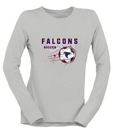 Clear Lake Falcons Soccer #2 Women's Premium LS T-Shirt