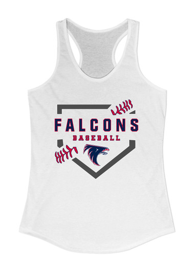 Clear Lake Falcons Baseball #2 Women's Tank Top