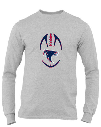 Clear Lake Falcons Football #4 Men's LS T-Shirt