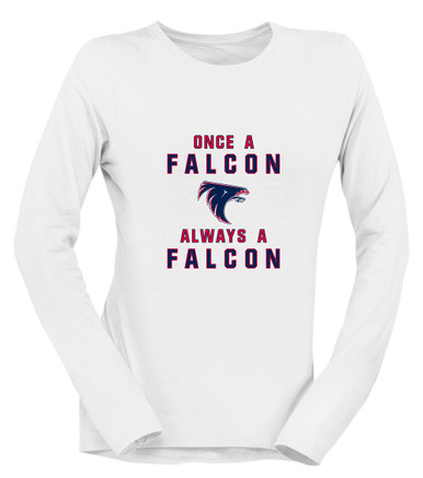 Clear Lake Falcons Once A Women's Premium LS T-Shirt