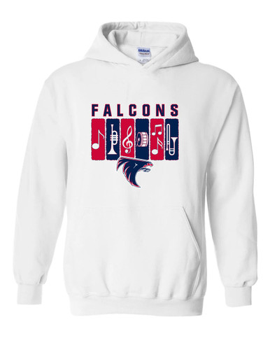Clear Lake Falcons Band # 2 Men's Hoodie