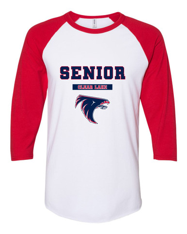 Clear Lake Falcons Senior #2 Men's Baseball T-Shirt