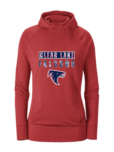 Clear Lake Falcons Mascot #9 Women's Hoodie